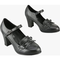 Women S Vintage Bow Leather Shoes