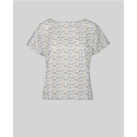 Magee 1866 Patty Top in Liberty Print 'She Sells Sea Shells' - L