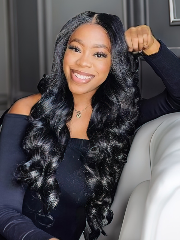$100 Flash Sale 18" 150% Density Glueless Body Wave U Part Wig Sexy Chill Queen