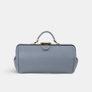 Cambridge Satchel Blue Calf Grain Leather Handbag