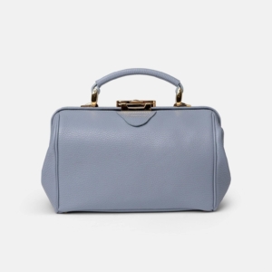 Cambridge Satchel Grey Leather Handbag