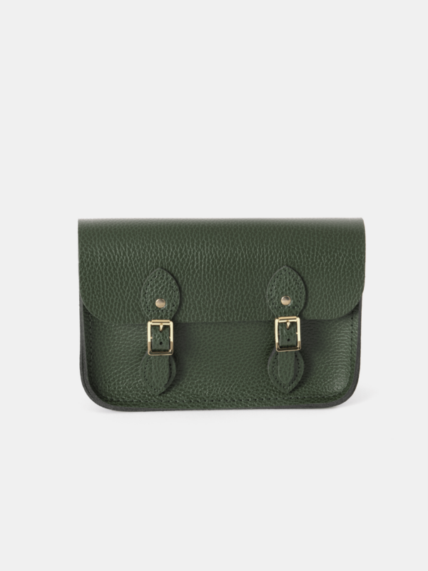 Cambridge Satchel Green Leather Handbag