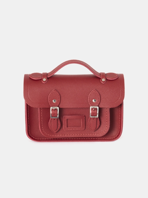 Cambridge Satchel Red Leather Handbag