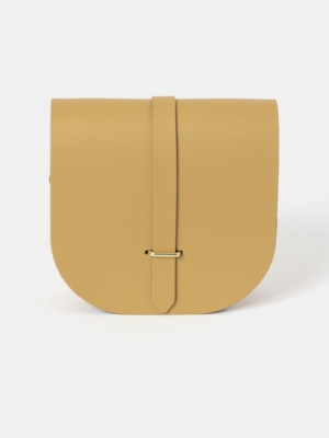 Cambridge Satchel Yellow Leather Handbag