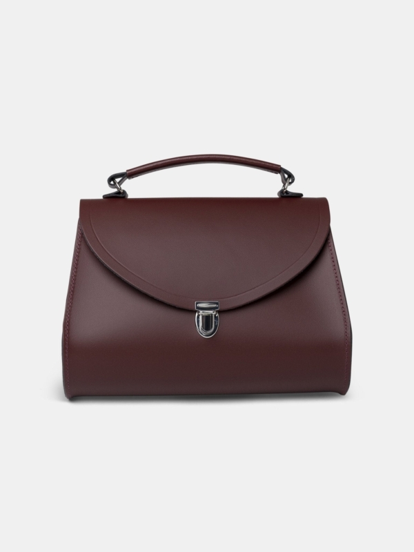 Cambridge Satchel Oxblood Leather Handbag