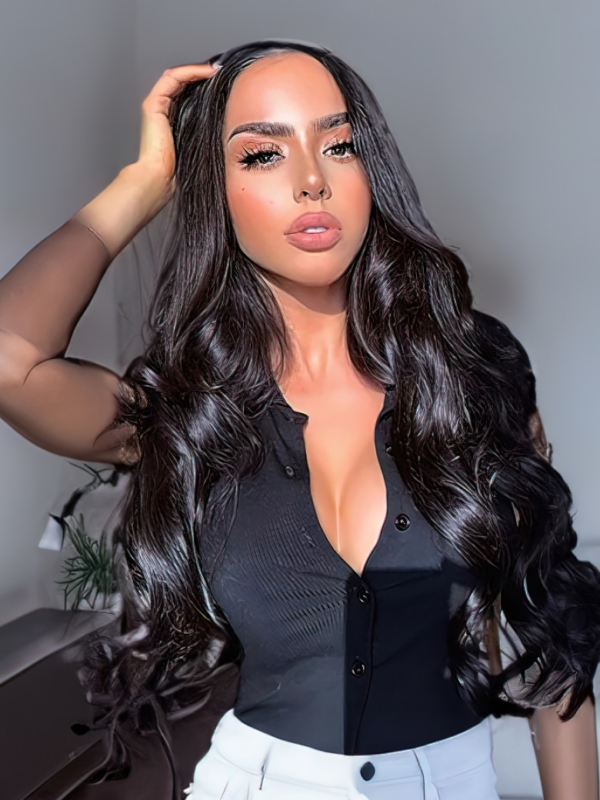 Flash Sale 18 Inch UNice New Style Body Wave 13x4 Lace Front Wigs Human Hair