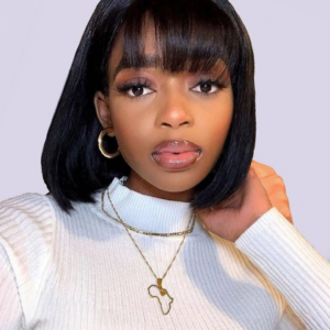 PLUS VIP ONLY: Short Bob Wig With Bangs Teaira Walker Inspired