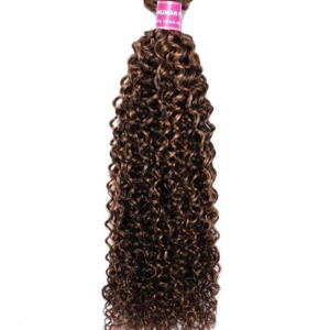 UNice Curly Hair With Blonde Highlight Human Hair Weft One Bundle