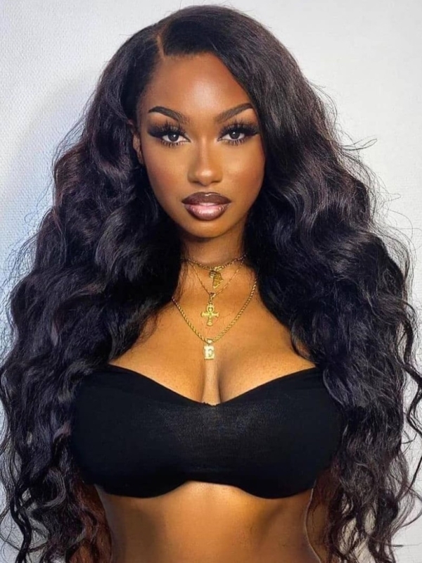 UNice Glueless 250% High Density HD Invisible Lace Body Wave Lace Front Wigs Human Hair