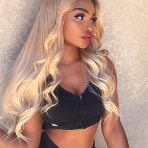 UNice Hair 613 Blonde Body Wave Hair 13x4 Lace Frontal