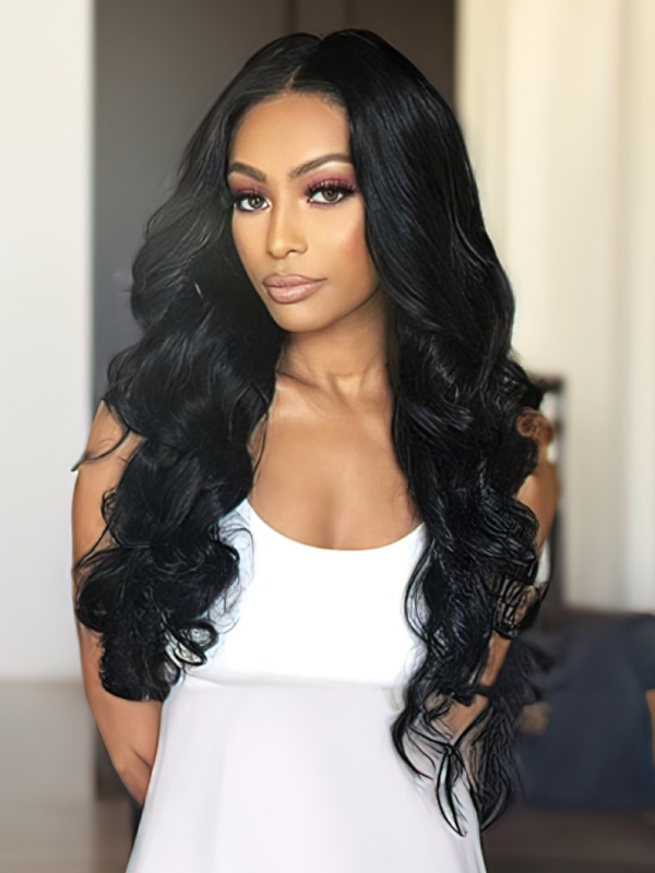 UNice Hair Body Wave 5x5 HD Invisible Knots Lace Closure with 3 Bundles Virgin Human Hair