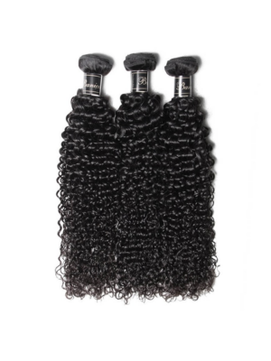 UNice Premium Series 3 Bundles Human Virgin Hair Weavs Jerry Curly Deep Wave Natural Wave Hair