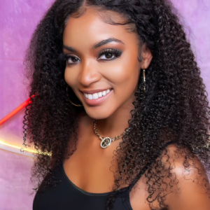 Unice 13x6 Lace Front Wigs Jerry Curly Lace Wig Pre Plucked Natural Hair Wigs