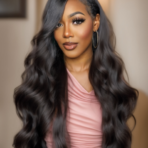 Unice Beginner Friendly V Part Body Wave Wig No Leave Out Human Hair Wig