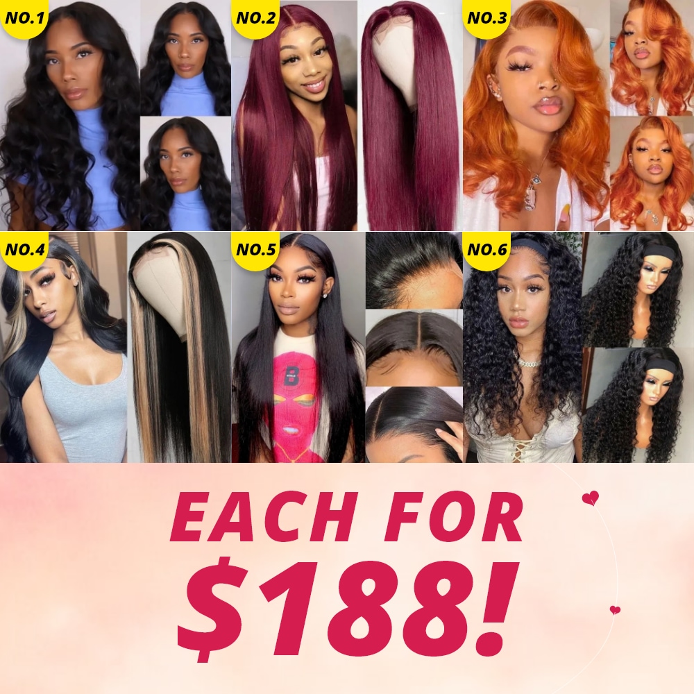 Unice Flash Sale $188 Human Hair Wigs