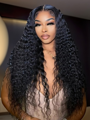 Unice Jerry Curly 150% Density 4x4 Lace Closure Wigs Perfect Color For All Skin Tones Brand Day Flash Sale