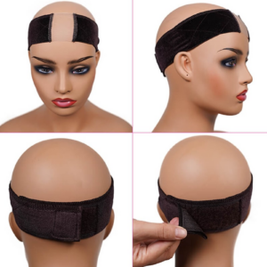 Unice Points Free Gift Part Lace Wig Grip Flexible Wig Comfort Bands Velvet Non Slip Headband to Keep Wig Secured and Prevent Headaches