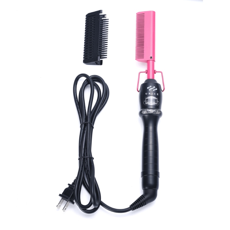 Unice Points Redeem Electric Hot Comb Electrical Straightening Comb US Only