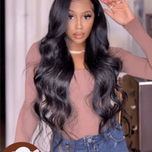 Unice Pre-Plucked 5x5 HD Lace Closure Body Wave Wig Amazing Lace Melted Match All Skins Flash Sale 180% Density
