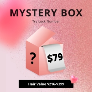 Unice Whatsapp Mystery Box Win 26" curly wig And Surprise Gifts Value $216-$399