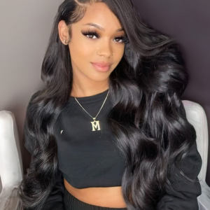 Weenend Sale Flawless 200% High Density 5x5 Body Wave HD Glueless Lace Closure Wig