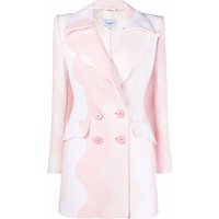 CASABLANCA WOMEN Wavy Lapel Suit Dress Light Pink