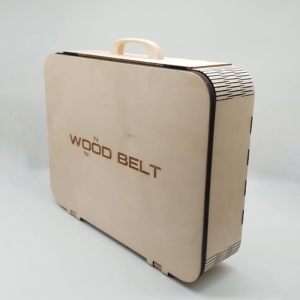 Wood Belt  Wooden Suitcase Sustainable Wood Natural  Bag